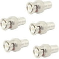 thumbnail image 1 of Adaptador BNC a RCA TUNC Enchufe Macho BNC a Conector Hembra RCA Acoplador Paquete de 5 Sencillez, 1 of 5