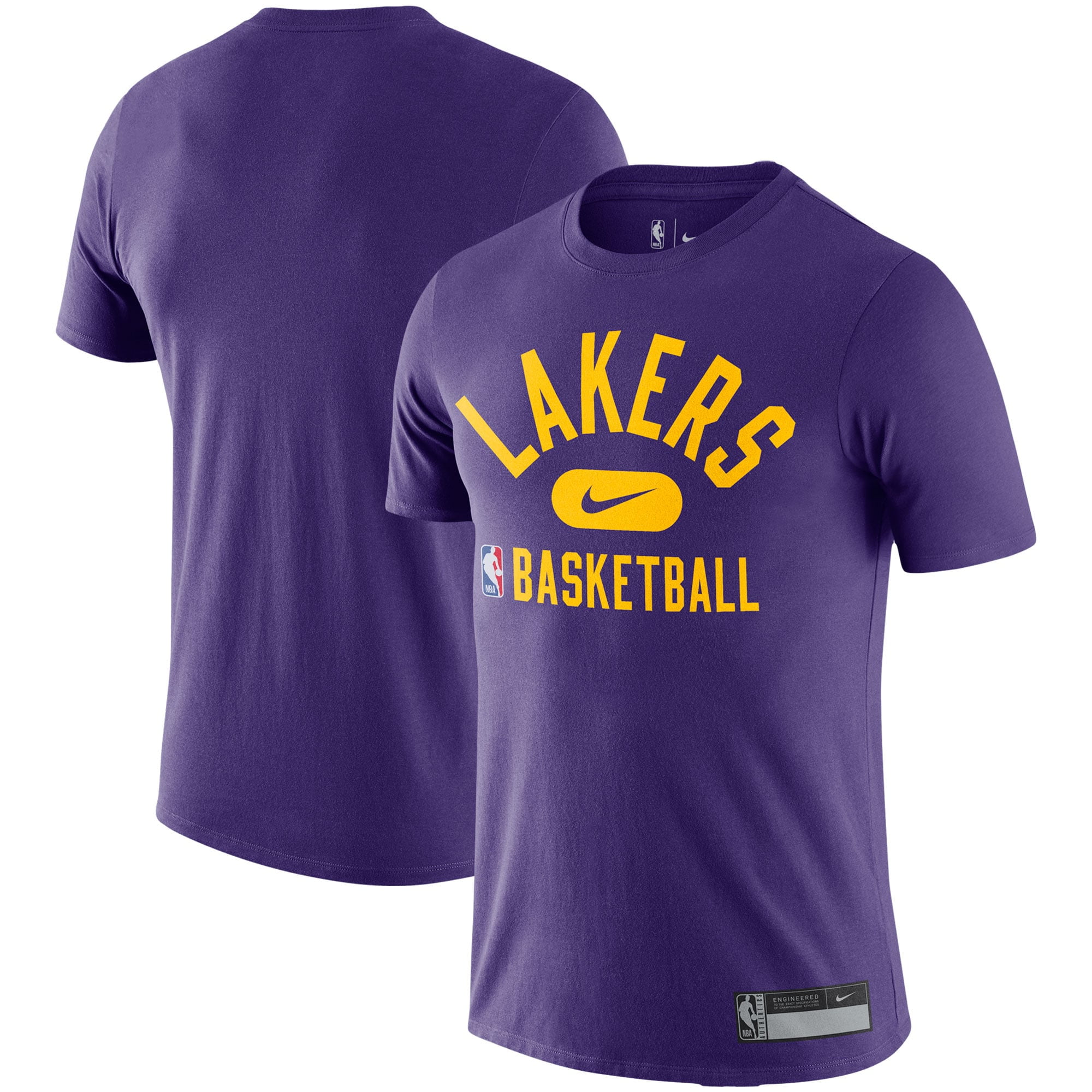 Nike Men s Purple Lakers Practice Performance Kuwait Ubuy