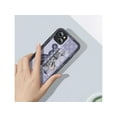 thumbnail image 2 of SOATUTO For iPhone 13 Mini Phone Case Cool Bear Shockproof Protection Case With Hand Strap Soft Silicone TPU Bumper and Hard PC Pattern Back Luxury Case For iPhone 13 Mini 5.4 inch - Blue, 2 of 7