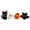 2&As Shown-d, variant on HaiSphere DIY Halloween Decor Kit—3D Bead Animal Craft with Seed Beads, Perfect Halloween Decor and Pumpkin Decorations Figurines for Home Indoor Display