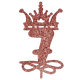 thumbnail image 3 of Cake Topper Rosa Glitter #7 Velin Fiestin Cake topper Glitter #7, 3 of 8