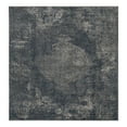 thumbnail image 3 of Unique Loom Portland Collection Area Rug - Woodburn (6' Square Blue/Ivory), 3 of 12
