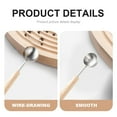 thumbnail image 6 of Stainless Steel Coffee Measuring Spoon with Wood Handle | 4ml & 8ml & 25ml Capacity | Tea, Baking & Milk Powder Scoop | Kitchen & Cafe Measuring Utensil, 6 of 6