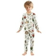 thumbnail image 7 of Boys Pajamas Girls Pajama Christmas Cute Mouse Cute Comfortable Cotton Two-piece Pajama Set, 7 of 7
