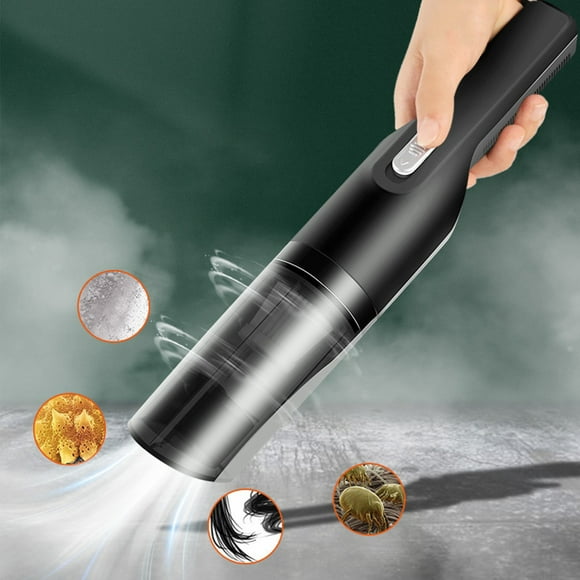 EGNMCR Handheld Vacuum 9000Pa Cordless Vacuum Cleaner, Portable Vacuum With 120W Rechargeable Power Hand Held Car Vacuum HEPA Filter For Car, Home, Office, Pet,