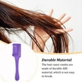 thumbnail image 5 of Linyer Hairdressing Comb with Handle Dual Purpose Double-Sided Multi-purpose Hair Thinner Men Hair-shaving Accessories Barber Trimmer Purple, 5 of 5