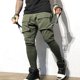 thumbnail image 1 of Pantalones de chándal de algodón para hombre, ropa deportiva de entrenamiento, sólida, informal, a la moda, Otoño, 2018, 1 of 5