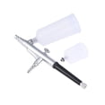 thumbnail image 1 of Airbrush Kit Mini Compressor Painting Makeup Cake Decoration Barber Portable Nozzle Set Nail Air Brush Kits, 1 of 6