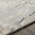 thumbnail image 6 of BoutiqueRugs Cavetown Abstract High Pile Marble Area Area Rug - Ivory, Beige, Tan - 2' x 2'11", 6 of 7