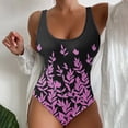 thumbnail image 2 of Bikini Tops para Mujeres Pantalones de Baño de Bikini Bottom, Traje de Baño de Cintura Alta para la Playa Y la Piscina, 2 of 3