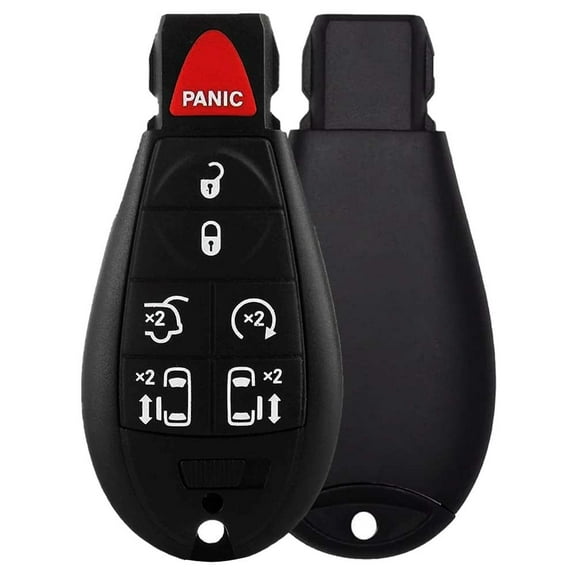 AKS KEYS New Replacement for Dodge 2008 - 2019 Fobik Keyless Key 7B FCC# IYZ-C01C