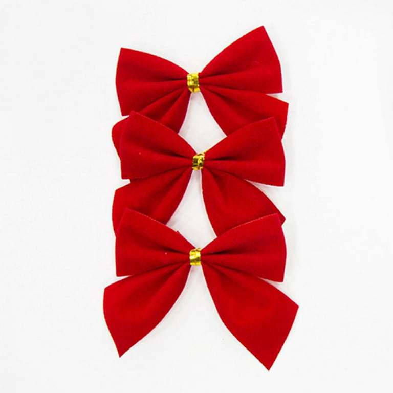 Red Twist Tie Bow 30 Pcs Mini Red Bows for Gift Wrapping Halloween  Christmas Small Satin Ribbon Bows for Crafts Twist Tie Bows for Treat Bags  DIY Cake