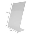 thumbnail image 1 of Acrylic Photo Frame Holder Standing Rack Clear Photos Frames Shelf Transparent Display Stand Desk Display Photo Card Stand Decor, 1 of 9