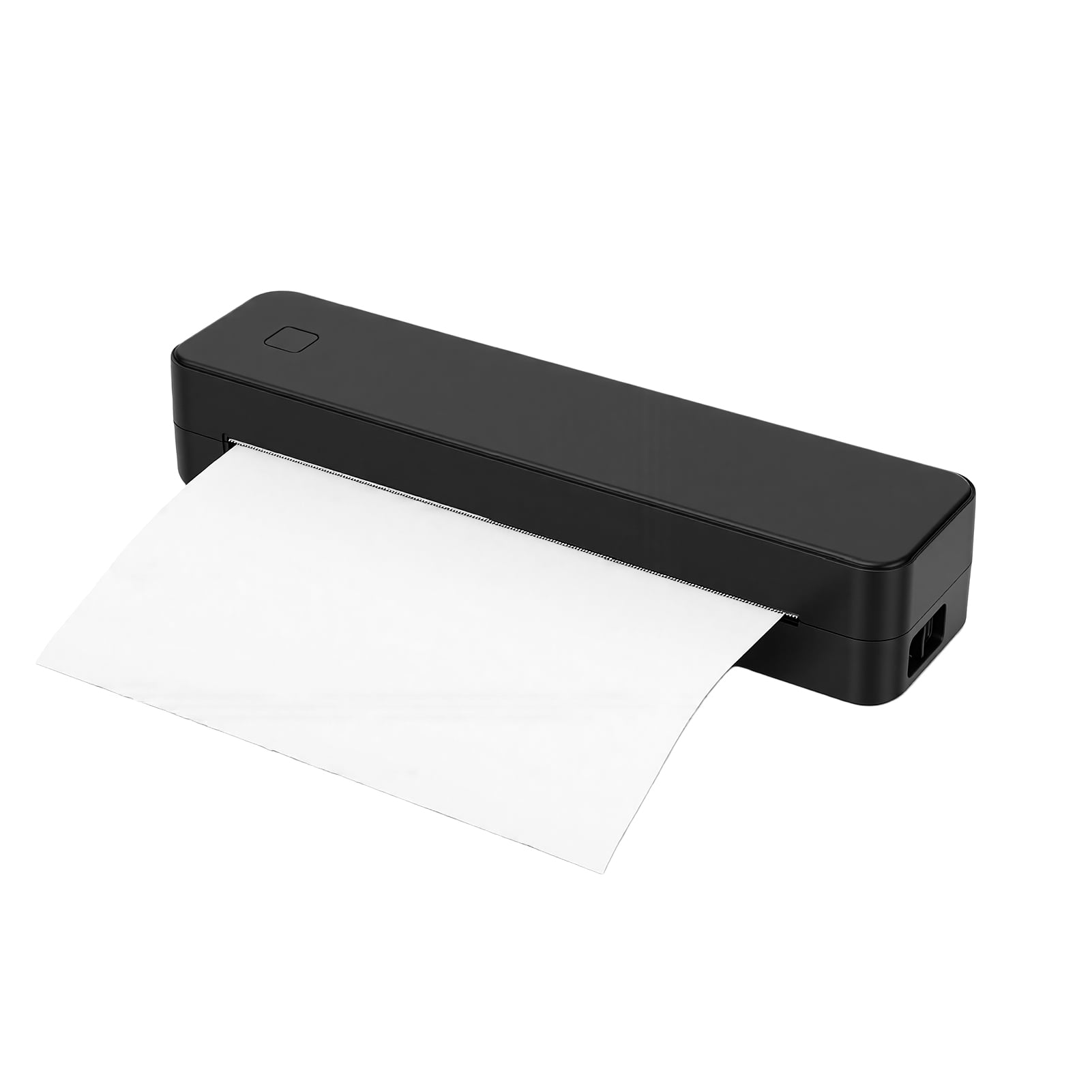 Wireless Thermal Printer, Portable Inkless Printer Supports US Letter & A4, Compatible with iOS Android Laptop, Bluetooth Printer for Home Car Office Travel,Black
