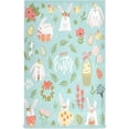 thumbnail image 2 of Dreamtimes Easter Bunny Kitchen Dish Towel 6 Pack, Soft Absorbent Dishcloths Reusable Hand Towel Washable Tea Towels for Home Kitchen Bar Table Decor, 28 x 18 Inch, 2 of 7