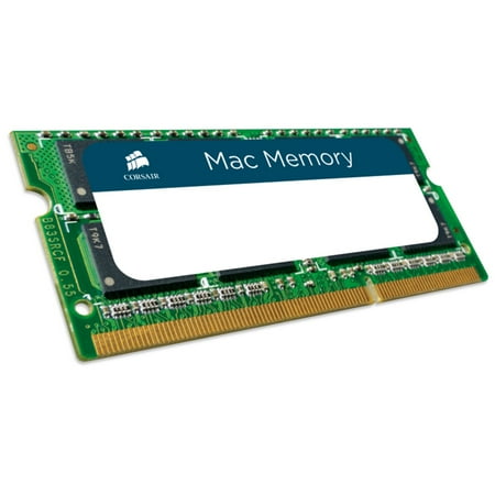 CORSAIR - 8GB (2PK x 4GB) 1000 MHz DDR3 SoDIMM Laptop Memory Kit - Green
