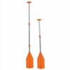 Airhead Easy Clean Lightweight Weather Resistant Watercraft Paddle, Orange, 20" - 40"