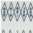 thumbnail image 5 of SAFAVIEH Cedar Brook Jamison Geometric Cotton Runner Rug, Ivory/Navy, 2'3" x 6', 5 of 6