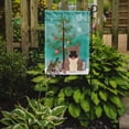 thumbnail image 2 of Carolines Treasures BB4251GF Merry Christmas Tree English Bulldog Grey Brindle Flag Garden Size, 2 of 2