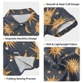 thumbnail image 3 of Dailycode Small Short Sleeve Button Down Shirts Sun Faces and Moon Casual Shirt 3-10 Years, 3 of 9
