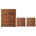 thumbnail image 1 of Set de Cajonera y 2 Buros Vizela Nogal - Kessa Muebles, 1 of 5