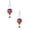 A18 B 9.4"x"5.2" 2Pack, variant on 2Pcs Memorial Day Hot Air Balloon Garden Decoration Solar Hanging Flickering Flame Outdoor Tree Garden Light Patriotic Decoration USA 4Th Of July Ornament Gift For Dad Garden Lamps
