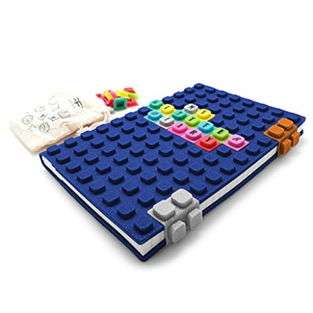 Waff Soft Silicone Cover Glitter Combo Personalized Notebook Journal Large 8 25a X 5 5a Navy Blue Walmart Canada