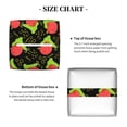 thumbnail image 5 of Yiaed Cartoon Snail Print Tissue Box Cover, PU Leather Decorative Organizer for Tabletop, Bathroom, Car, Office Creative Decorative, 5 of 7