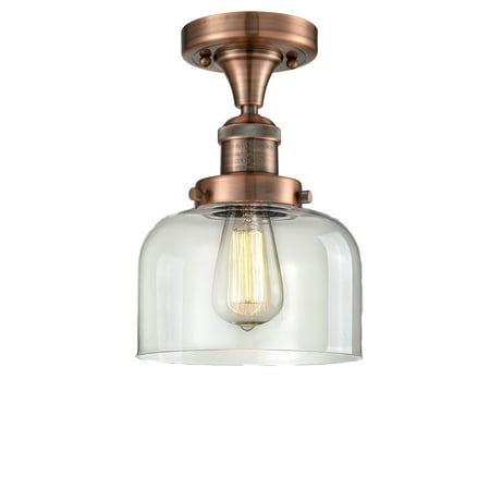 

Innovations Lighting 517-1Ch Large Bell Large Bell 1 Light 8 Wide Semi-Flush Ceiling