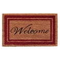 thumbnail image 3 of Home & More Border Welcome Coir Outdoor Doormat, 3 of 7