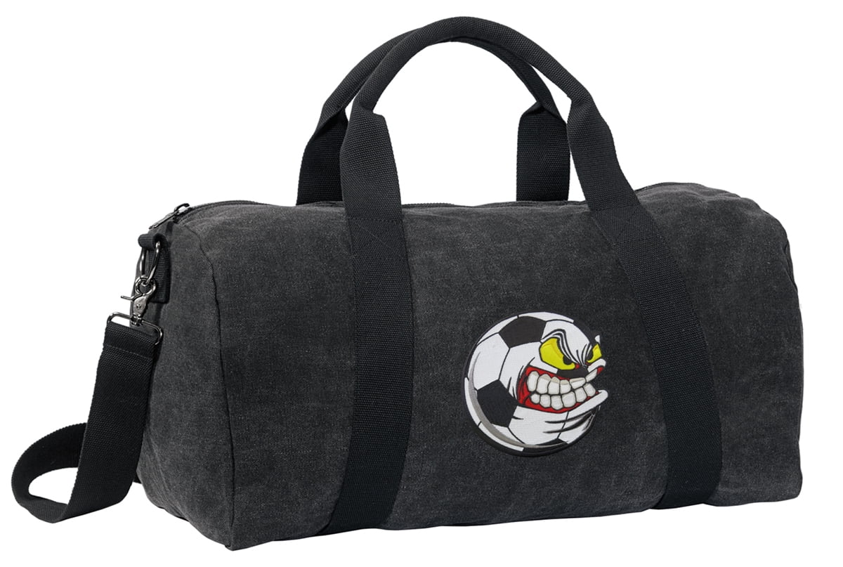 Soccer Duffel Bag CANVAS Soccer Nut Luggage Bag