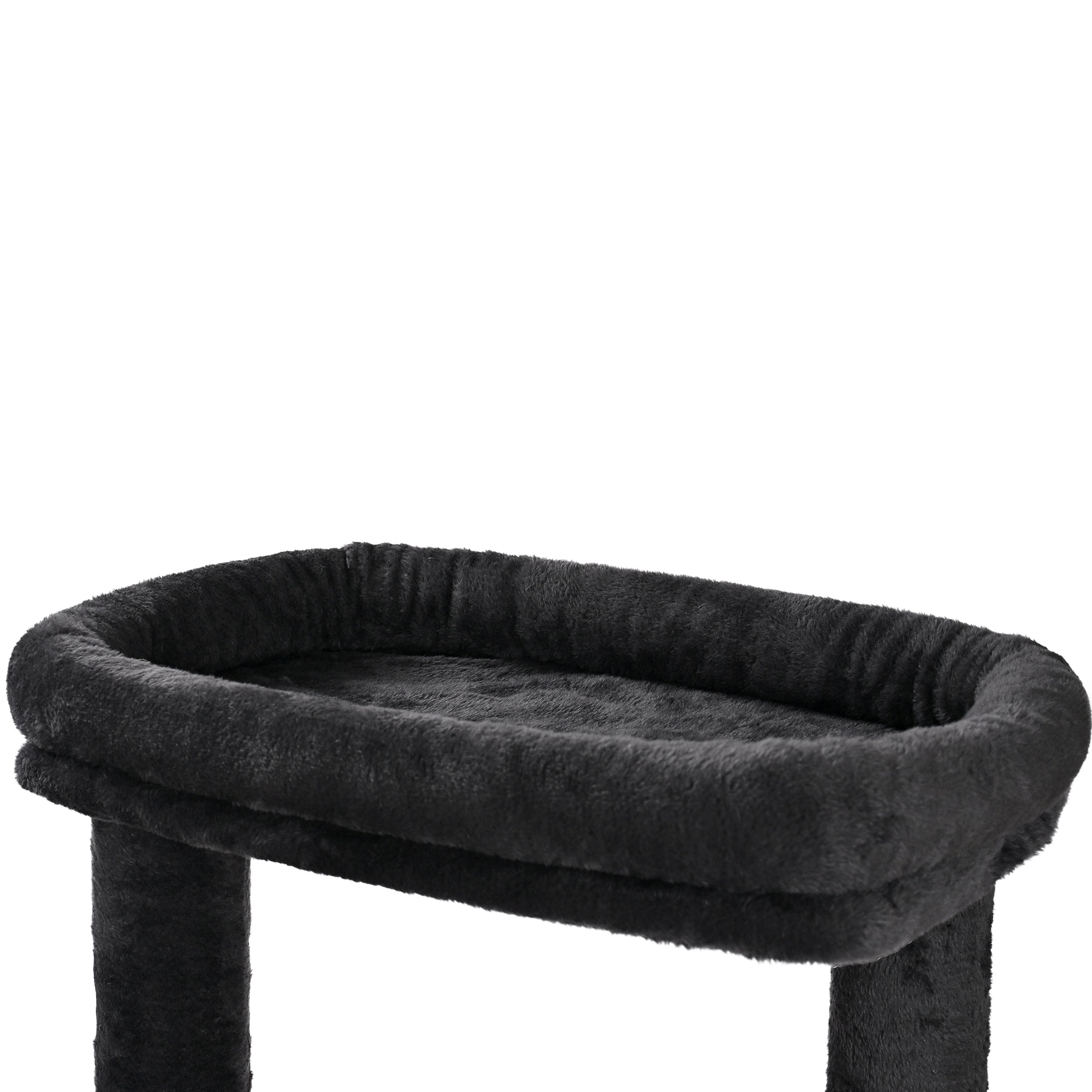 Vibrant Life Heavy Duty 8-Level 61" Cat Tree with Condo, Dark Gray