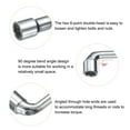 thumbnail image 4 of Uxcell L Shaped Angled Hex Socket Wrench 12mm 45# Steel Double Ended Metric 6 Point Tubular Socket Spanner for General Repairing, 4 of 6