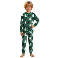 thumbnail image 5 of Leey-World Halloween Dress Kids Pajamas Sets Boys Girls 2-Piece Sleepwear Set Halloween Long Sleeve Casual Kids Pajamas, 5 of 9