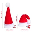thumbnail image 3 of 12 pinzas para el pelo con forma de gorro navideño para niña, bonitas pinzas para el pelo, bonitas decoraciones para el pelo., 3 of 5