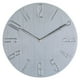 thumbnail image 1 of Reloj de pared silencioso de 12 pulgadas para sala de estar, dormitorio y hogar. gris, 1 of 8