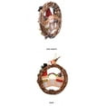 thumbnail image 7 of Christmas Wreath ,Old Man Snowman Rattan Ring Pendant Rattan Wreath, Christmas Tree Decoration 12 Inches Christmas Decoration Supplies, 7 of 7