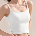 thumbnail image 1 of mfyjkho Camisetas Sin Mangas Para Gimnasio Para Mujer, Camisola Sin Mangas De Verano Con Cuello Redondo Y Color Liso Para Mujer Tops Casuales Para Mujer L, 1 of 6