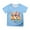 1#Sky Blue417, variant on Byoo Bunny Rabbit Printing Shirt for Toddler Girls Easter Tough Short Sleeve Pullover Tee Top Lightweight T Shirt,Black