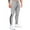 Gray, variant on Wyongtao Men's Gym Jogger Pants,Casual Slim Workout Sweatpants with Zipper Pockets Athletic Pants,Gray XL