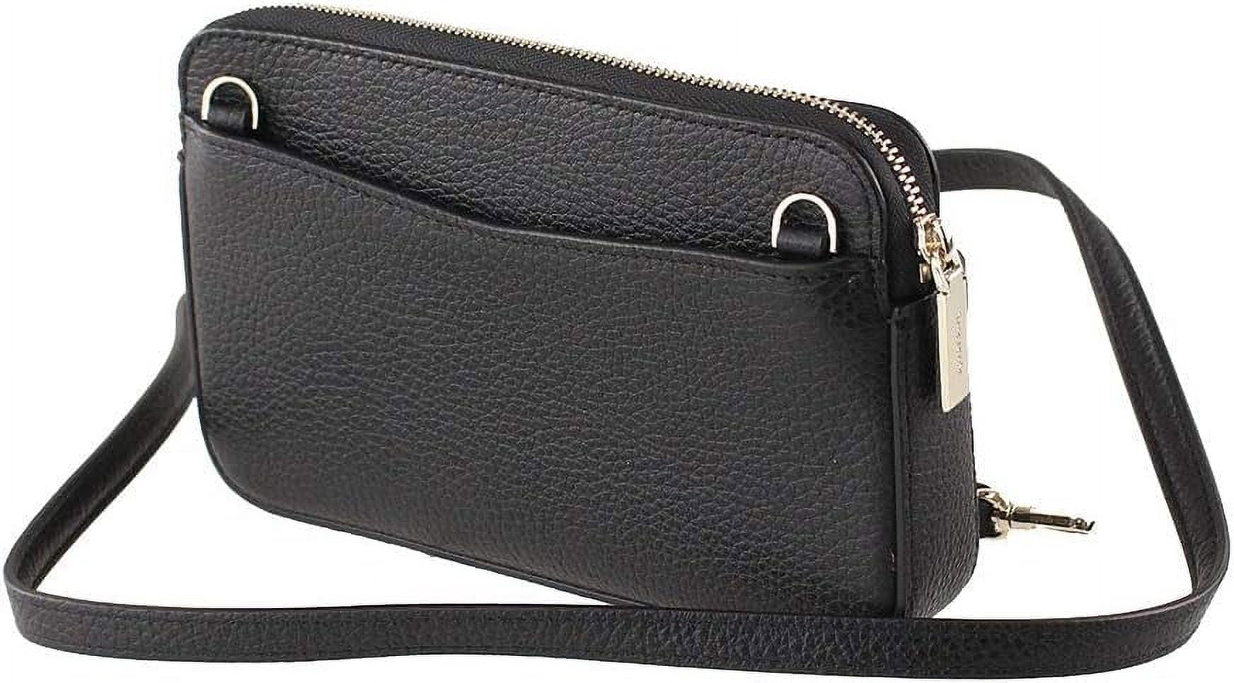Kate Spade New York Leila Small Tab Crossbody Bag (Black)