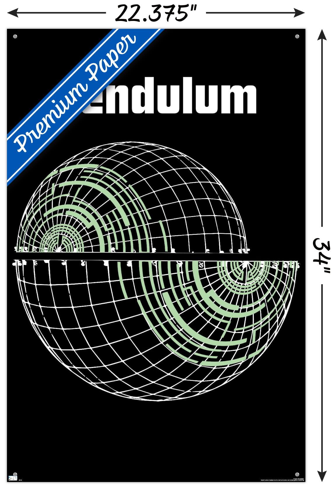 Pendulum - Globe Wall Poster with Pushpins, 22.375" x 34"