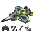 thumbnail image 1 of XY117 2.4GHz Long Flight Time Remote Control Stunt Fighter with LED Lights - Aerobatic Rolling & Spinning Capabilities, Stable Anti-Interference Control, 15 Minutes Flight, 3.7V 1800mAh Battery -, 1 of 6