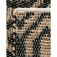 thumbnail image 5 of Unique Loom Chindi Jute Collection Area Rug (2' 2" x 6' 1" Runner Black/Navy Blue), 5 of 12