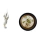 thumbnail image 5 of Figura decorativa,Escultura de plumas para escritorio,oficina,decoración del hogar,Figura decorativa de escritorio para decoración de mesa del hogar,Marco de fotos redondo,Marco de fotos de, 5 of 8