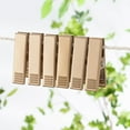 thumbnail image 4 of HLONK 10 Pcs Drying Clip Windproof Clips Windproof Metal Quilt Clothes Pins Golden, 4 of 6