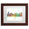thumbnail image 2 of "Orlando Florida Skyline Mclr-1" Canvas Art by Marlene Watson, White Matte, Wood Frame, 2 of 4