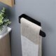 thumbnail image 5 of 23cm Bathroom Towel Rack Black Self-adhesive Stainless Steel Towel Rack No Drilling for Kitchen, 5 of 5