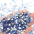 thumbnail image 1 of Calidad Crystal Rhinestones Flatback Nail Art Pick Color (Cristal AB, 16ss), 1 of 5