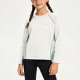 thumbnail image 4 of Rvasteizo Girls Tops Sun Protection Fall Winter Crewneck Long Sleeve Pullover Solid 4-16Y,15 T, 4 of 4